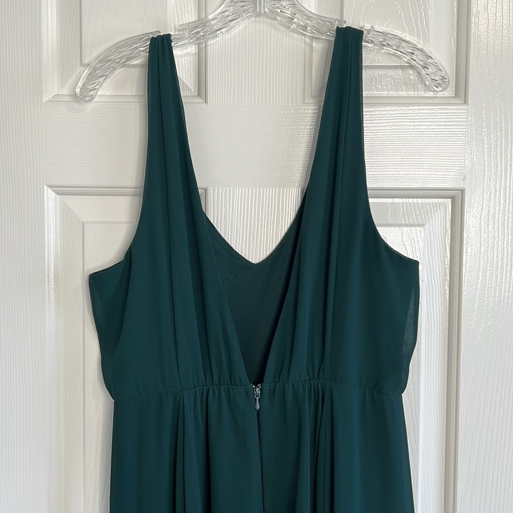 Show Me Your MuMu Teal Maxi Dress - Picture 8 of 14
